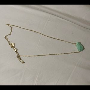 Mint Kendra Scott necklace